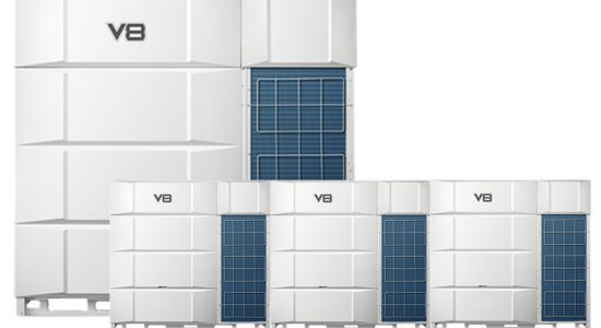 climatisation centrale vrf v8 icestream pour équipement tertiaire et industriel