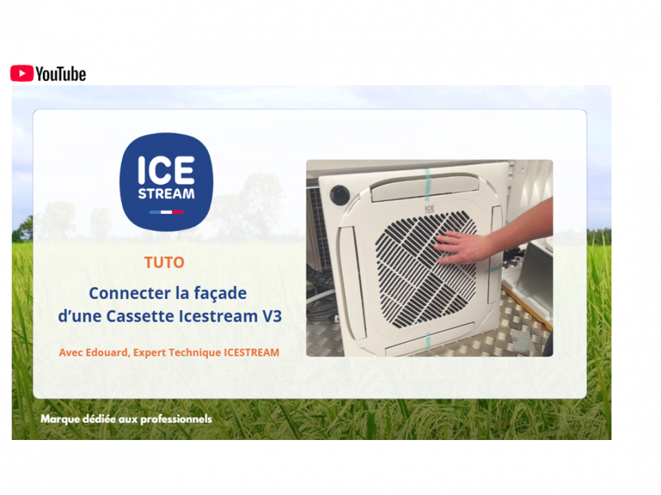 Couv Connecter la facade dune cassette Icestream V3 2