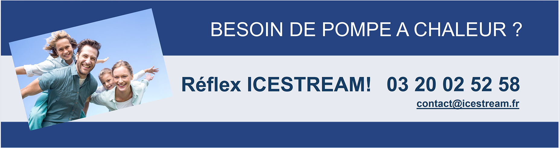 climatisation pompe a chaleur icestream famille